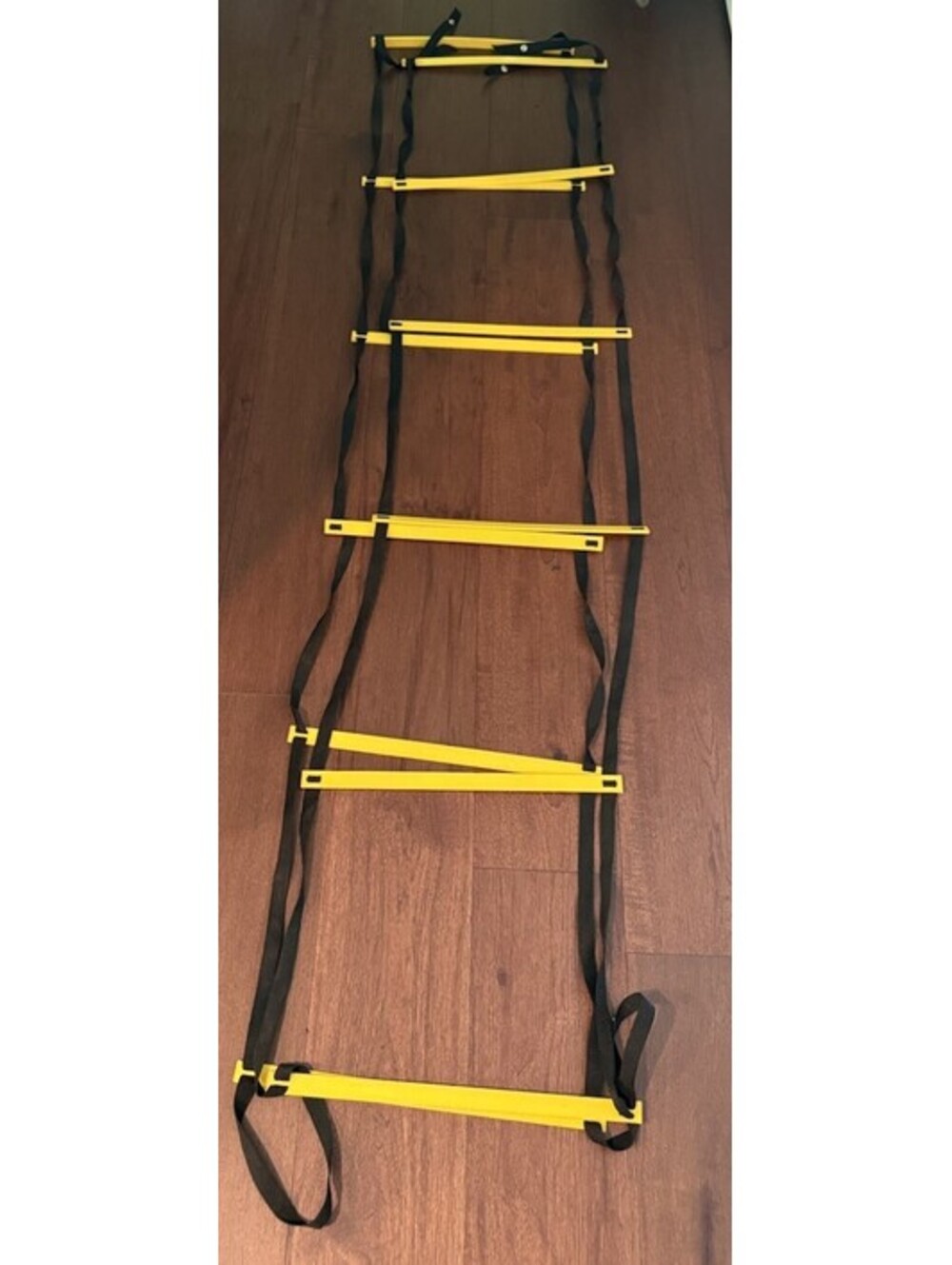 Yellow Black Agility Speed Ladder Fitness Training Workout Exercise Equipment